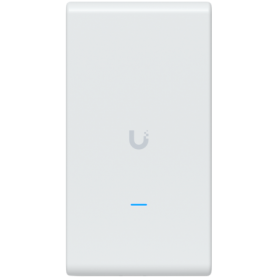 Ubiquiti U6-Mesh-Pro-EU Indoor/outdoor WiFi 6 AP with 4 spatial streams, an integrated super antenna, and a gigabit passthrough 
