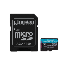 MICROSD KS 64GB CL10 UHS-I CANVAS GO PLS