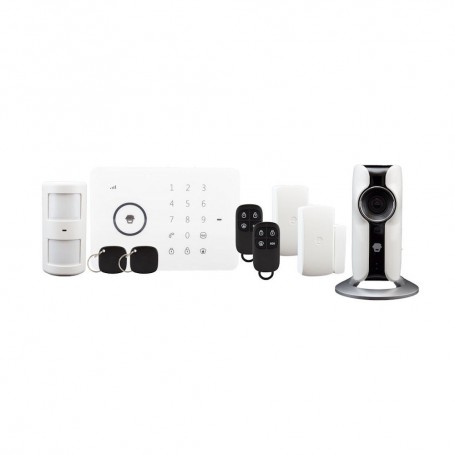 ChuangoChuango Kit G5 sistem de alarma wireless GSM/SMS/RFID si Camera IP Wireless 720P IP116