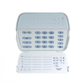 Tastatura LED, 16 zone + modul receptor radio - DSC RFK5516
