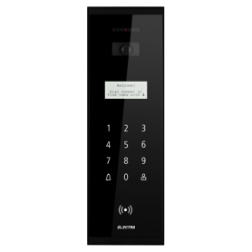 Panou exterior video SMART pentru blocuri - ELECTRA VPM.BSR02.ELB04