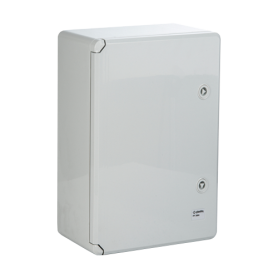 Cutie distributie IP65 din ABS gri, usa mata, placa metalica, 350x500x190 mm PP3006