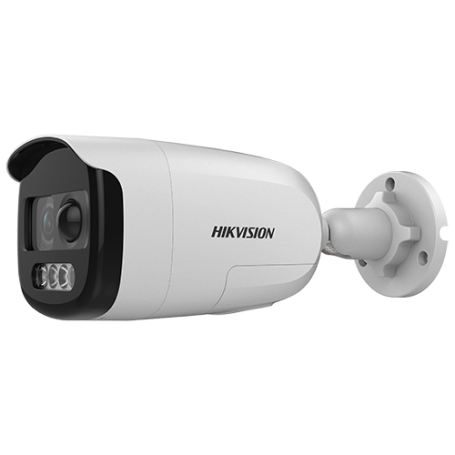 ColorVU - Camera AnalogHD 2MP cu PIR, lentila 2.8mm, Lumina alba 40 m - HIKVISION DS-2CE12DFT-PIRXOF28