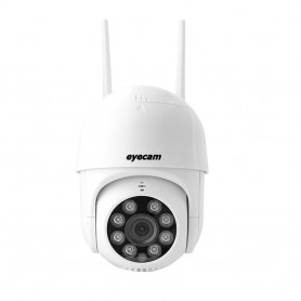 Camera IP Wireless Speed Dome Eyecam 2MP Audio Slot Card Pan/Tilt