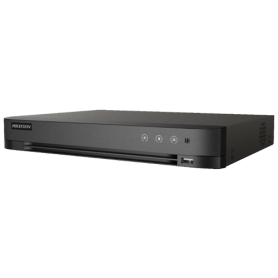 DVR AcuSense 4 ch. video 5MP, Analiza video, AUDIO 'over coaxial' - HIKVISION IDS-7204HUHI-M1-SA