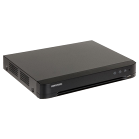 DVR 8 ch. video 8MP, Analiza video, AUDIO 'over coaxial' - HIKVISION DS-7208HUHI-K1-E(S)