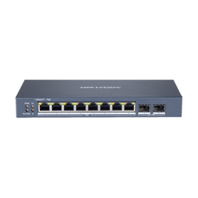 Switch 8 porturi Gigabit PoE, 2 port SFP uplink, SMART Management - HIKVISION DS-3E1510P-SI