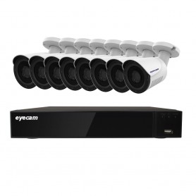 Sistem Supraveghere Exterior 8 Camere Starvis 2MP