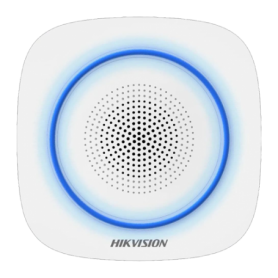Sirena wireless AX PRO de interior cu led albastru, 868Mhz - HIKVISION DS-PS1-I-WE-B
