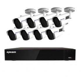 Sistem Supraveghere Video 8 Camere Exterior 5MP 2.8-12mm 60M