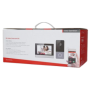 KIT videointerfon TCP/IP pentru 1 familie, monitor TFT LCD 7 inch - HIKVISION DS-KIS603-P