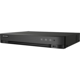 AcuSense - DVR 4 ch., 8MP, audio over coaxial, PoC, Analiza video, Alarma - HIKVISION iDS-7204HUHI-M1-P