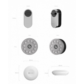 YALA SMART CS-DL01S/DL01CP/A3-BK